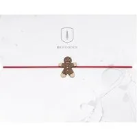 BeWooden BeWooden Holzarmband Gingerbread – handgefertigter, nachhaltiger Schmuck mit Lebkuchenmann‑Motiv – Produktbild 1 von 1