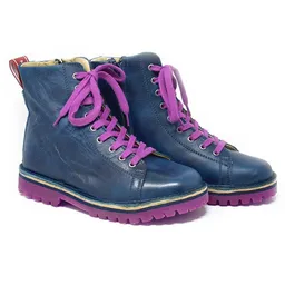 Grünbein Shoes Grünbein Shoes Schnürboots Noa II lose Einlage blau-lila – Produktbild 1 von 1