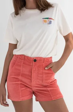 TWOTHIRDS TWOTHIRDS Damen vegan Kurze Rippe Kakadu Rosa – Produktbild 1 von 1