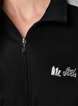 feel good Jacke schwarz-steingrau – Produktbild 1 von 1