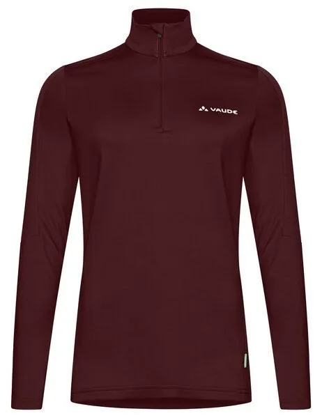 Vaude VAUDE Pullover Women's Livigno Halfzip II, Dark oak, – Produktbild 1 von 3