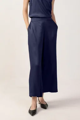 Neu Nomads Neu Nomads Damen vegan Hose Cropped Giada Mitternacht – Produktbild 1 von 1