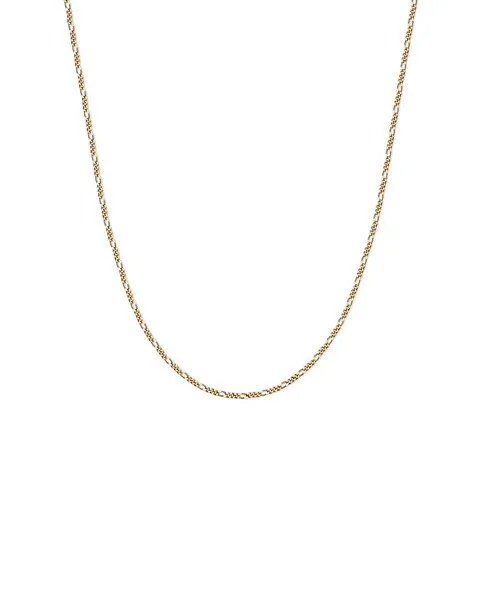 lille mus lille mus Schmuckset Armband + Kette 'Figaro' 925, Gold, – Produktbild 4 von 4