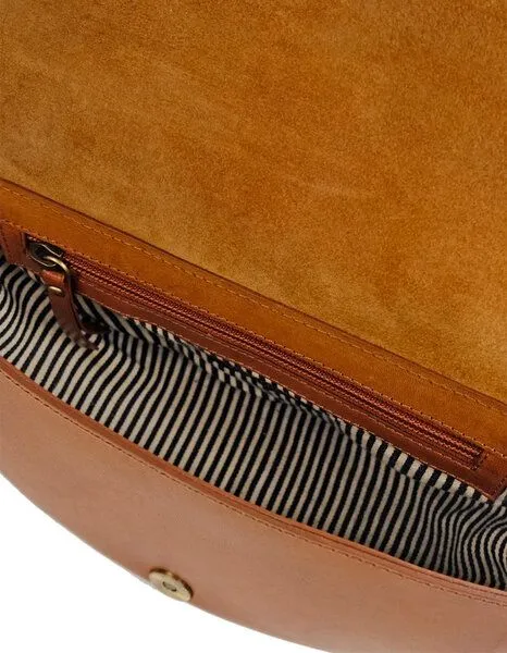 O MY BAG O MY BAG Cross Body Bag LAURA - Classic Leather, Cognac classic (braun), – Produktbild 3 von 4