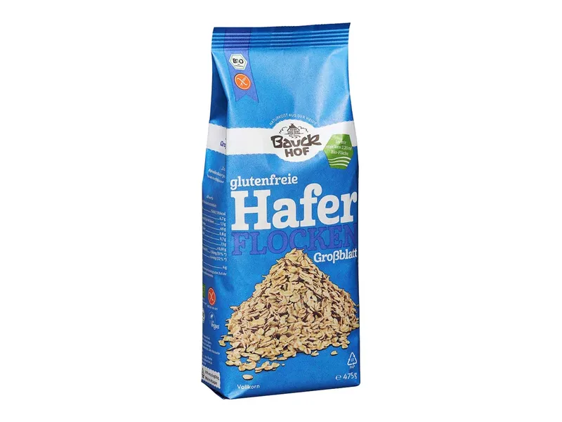 Bauckhof Bauckhof Haferflocken Großblatt, glutenfrei – Produktbild 1 von 3