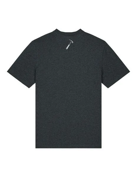 UNIPOLAR Unipolar Geologie T-Shirt | Gesteinsarten, Dark heather grey, – Produktbild 3 von 3