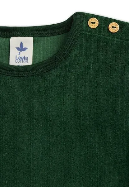 Leela Cotton Leela Cotton Mädchen Cord-Kleid Bio-Baumwolle, Tannennadel, – Produktbild 4 von 4
