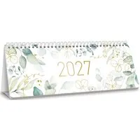 Häfft Häfft Tischkalender 2027 mit Aufsteller, Blattgold – Produktbild 1 von 1