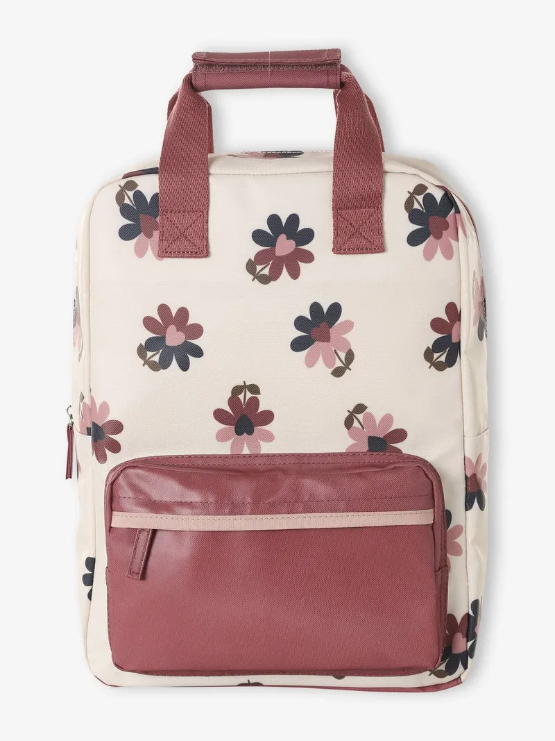 Vertbaudet Mädchen Schulrucksack blush, Blush, – Produktbild 2 von 4