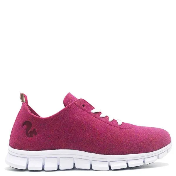 thies Veganer Sneaker "thies ® PET" aus recycelten Flaschen, ultraleicht und bequem, Fuchsia, – Produktbild 1 von 4
