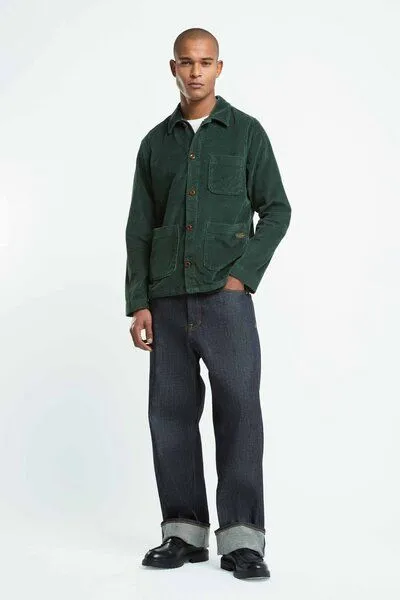 Kings Of Indigo Kings Of Indigo DUNCAN CORD | DARK GREEN CORD, Dark green cord, – Produktbild 1 von 4