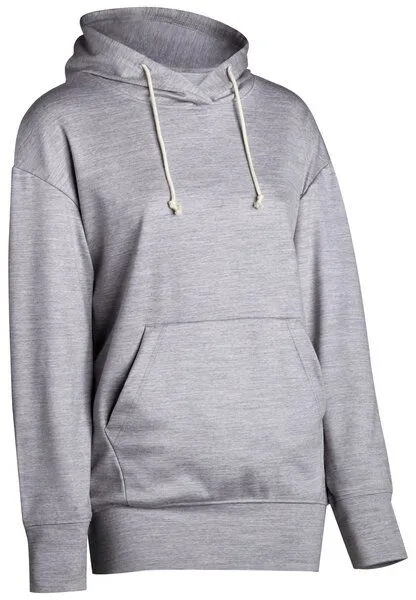 Kaipara - Merino Sportswear Kaipara - Merino Sportswear URBAN Merino Hoody Damen 270, Grau-melange, – Produktbild 2 von 2