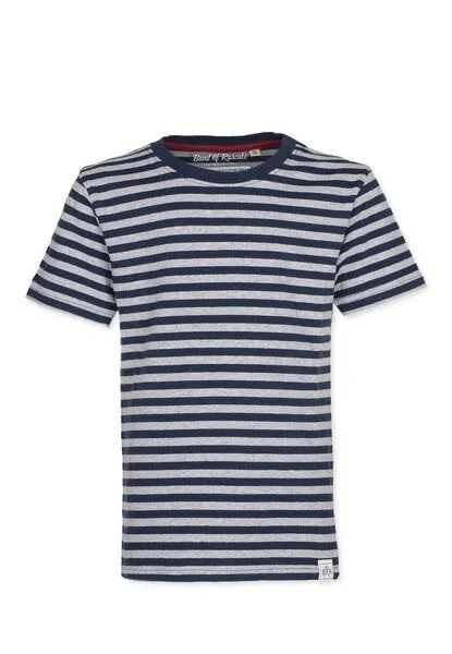Band of Rascals Band of Rascals Striped T-Shirt, Navy, – Produktbild 2 von 4