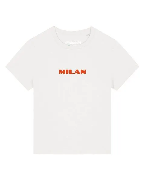 watapparel watapparel T-Shirt Frauen Milan Flora, Off white, – Produktbild 1 von 4