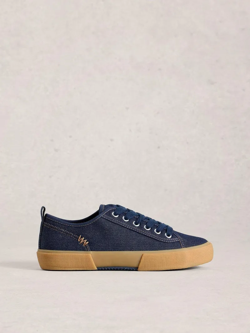 White Stuff Stoffsneaker Pippa - 37, Dunkeldenim, – Produktbild 1 von 4
