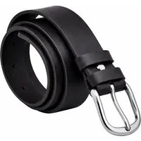 Simaru Simaru Leder-Gürtel Rotterdam, Schwarz, – Produktbild 2 von 3