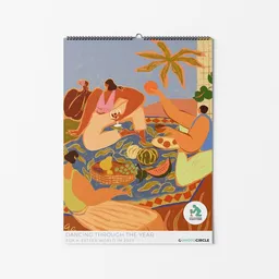 Photocircle Photocircle Wandkalender 2027 – Dancing through the Year by Arty Guava – Produktbild 1 von 1