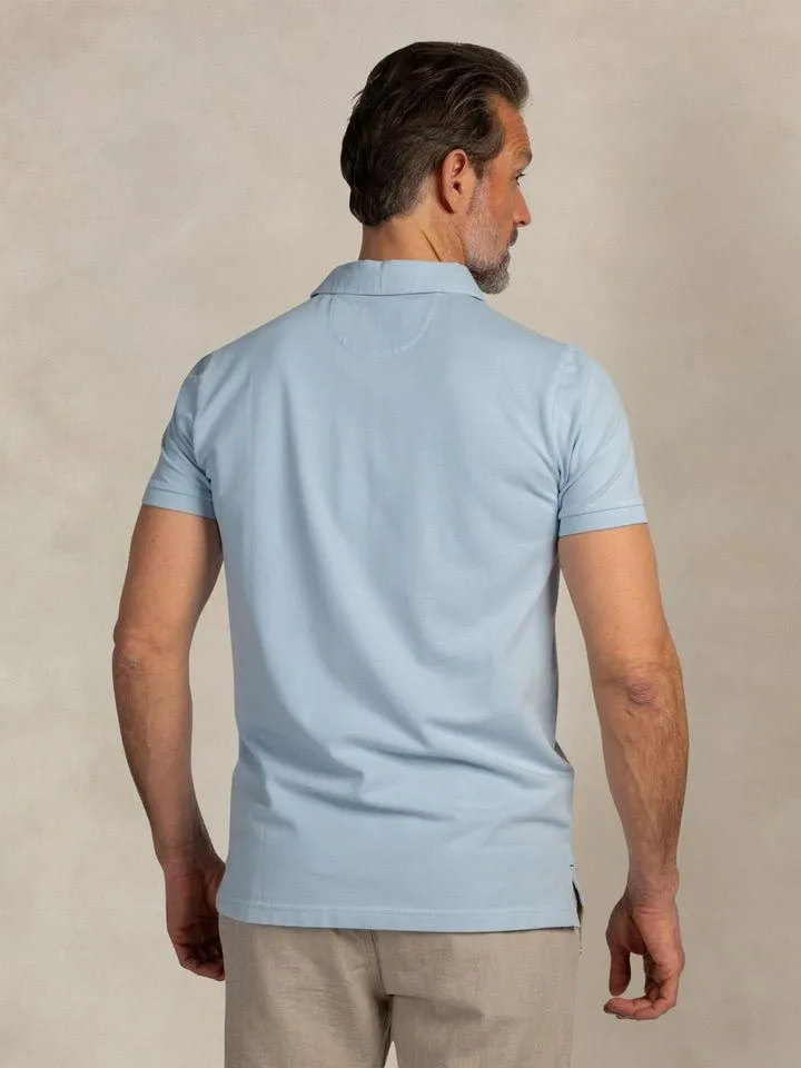 new zealand auckland new zealand auckland NZA Polo Hawera Sky Blau, Hellblau, – Produktbild 3 von 5