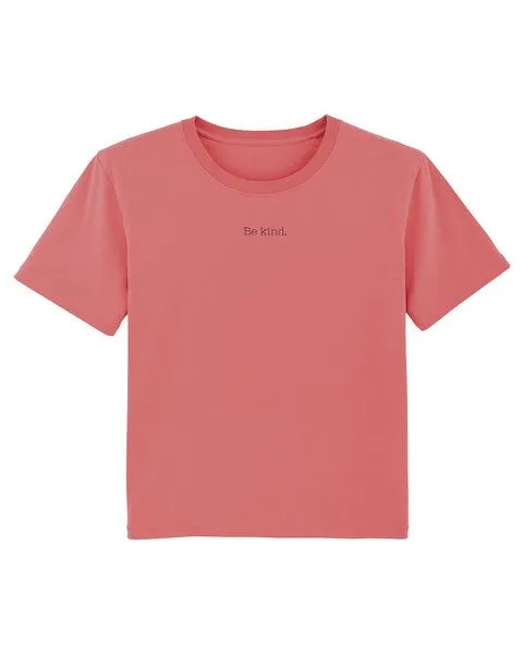 Human Family Human Family Bio Damen T-Shirt "Frame - Be kind" in 5 Farben, Weiss, – Produktbild 2 von 3