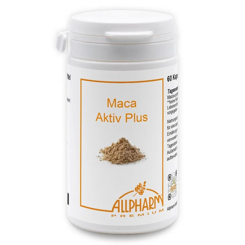 ALLPHARM Maca Aktiv Plus Kapseln – Produktbild 1 von 1