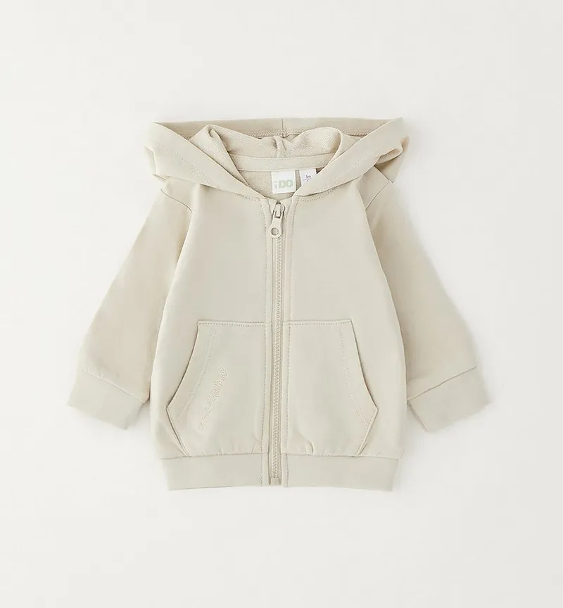 IDO IDO Sweatshirt BABY BOY SWEATER, Beige, – Produktbild 3 von 3