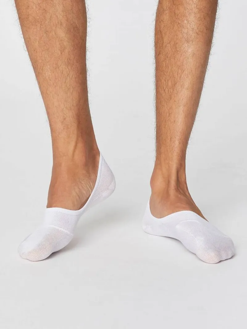 Thought No Show Herren Socken, White, – Produktbild 1 von 1