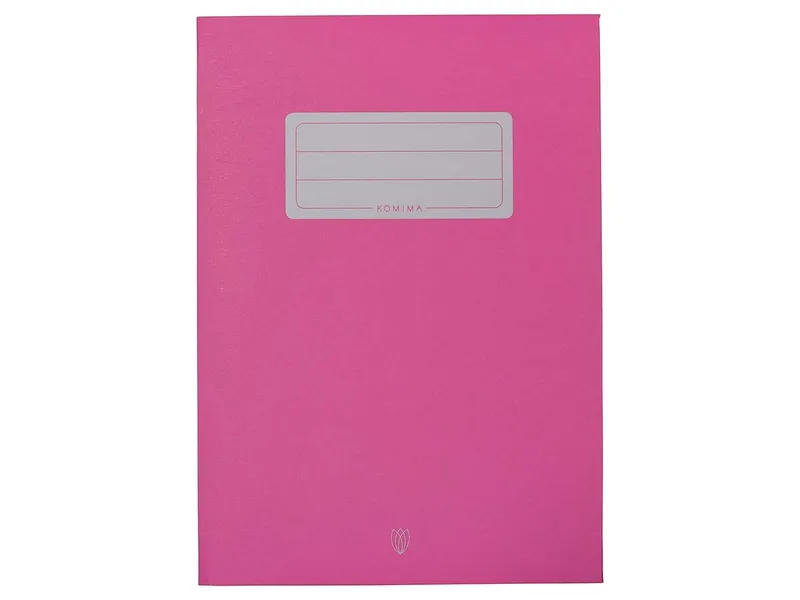 Komima Komima Heftumschlag aus Recyclingpapier, pink DIN A4 – Produktbild 1 von 1