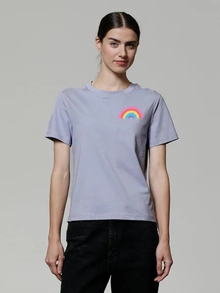 watapparel watapparel T-Shirt Frauen Women Power, Lavender, – Produktbild 2 von 3