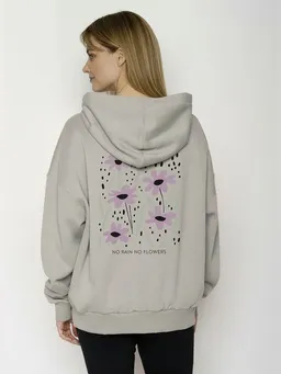 GreenBomb GREENBOMB No Rain Mello - Lässiger Hoodie aus Bio-Baumwolle / hochwertiger Print / GOTS / Fair & Vegan – Produktbild 1 von 1
