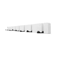 Home Deluxe Home Deluxe Garderobenleiste HOOK inkl, Haken und Magneten - Weiß 8 x Haken – Produktbild 1 von 1