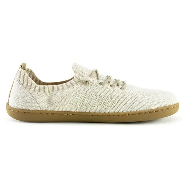 Doghammer Doghammer Sommerlicher Barfußschuhe aus gestrickter Merinowolle - Terrar Knit, Papyrus (beige), – Produktbild 3 von 3