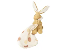 HANS NATUR HANS NATUR Kuscheltuch Hase Bio-Baumwolle (kbA) mit Musselindecke 16 cm – Produktbild 1 von 1