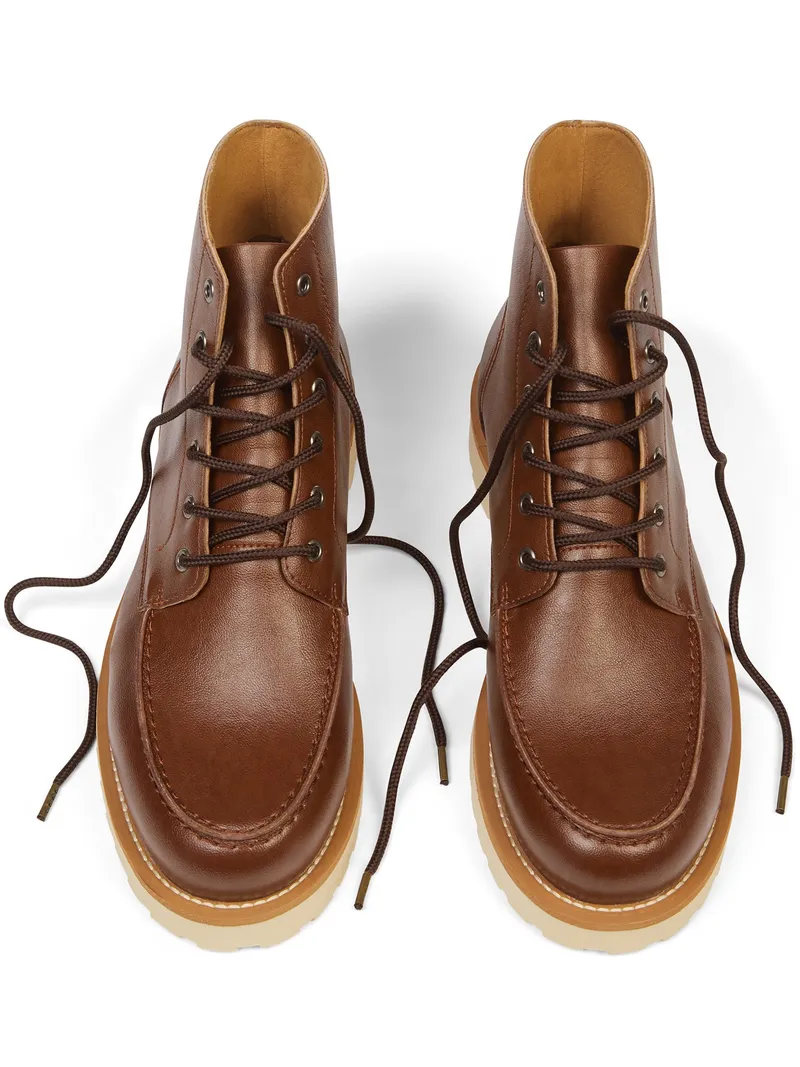 Will's Vegan Store Will's Vegan Store Herren vegan Stiefel Low Rig Kastanie, Braun, – Produktbild 2 von 2