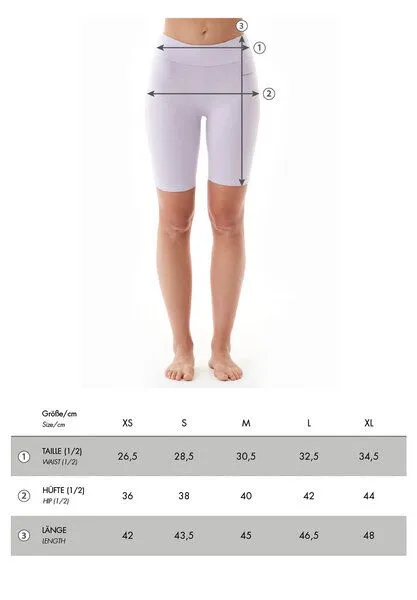 ORGANICATION ORGANICATION LOLLA | Radler-Leggings aus Bio-Baumwolle, Soft lilac, – Produktbild 4 von 4