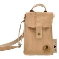 PAPERO PAPERO Handy Umhängetasche aus Papier RFID Bauchtasche Pässe Bordkarten Reise – Produktbild 1 von 1