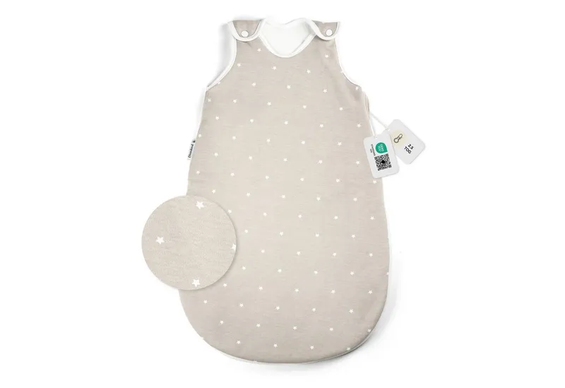 Ehrenkind Ganzjahresschlafsack Schlafsack Rund 2.5 TOG, Bio-Baumwolle, Baby Schlafsack (Standard 100 by OEKO-TEX, 100% Bio-Baumwolle, 2.5 TOG, Ganzjahresschlafsack), Schlafsack Baby 2.5 TOG, Babyschlafsack, Braun, – Produktbild 1 von 5