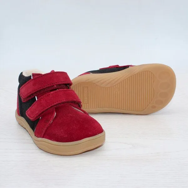 Pololo Pololo Barfuß-Membran-Halbschuh "Mario", gefüttert, Rot, – Produktbild 4 von 4
