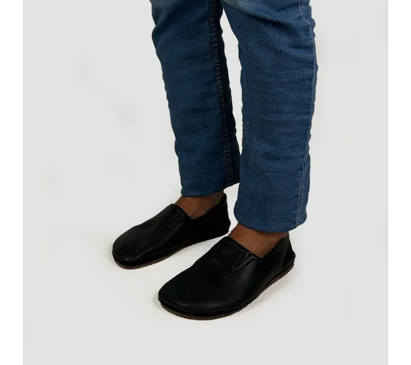 Pololo Pololo Martin Natur Apache und Viviano Barfußschuh, Schwarz, – Produktbild 3 von 5