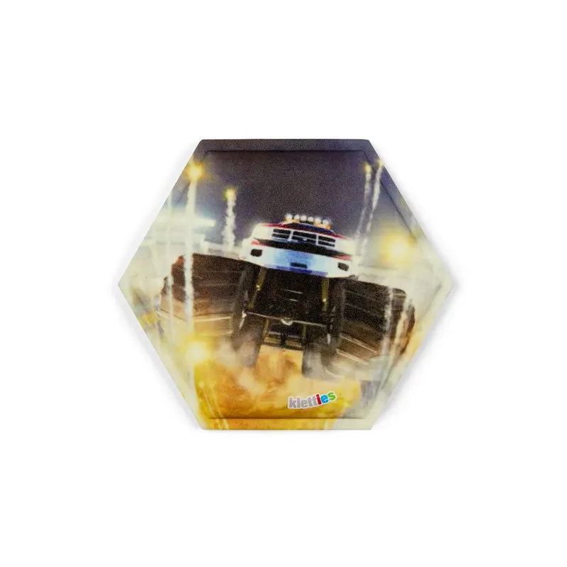 Ergobag Ergobag Kletties Glow in the Dark Klettie (1-tlg.) Monstertruck, Multicolored, – Produktbild 1 von 1