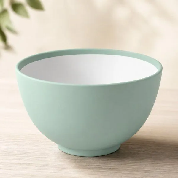 elasto elasto Müslischale aus Kunststoff, Minze/weiß, – Produktbild 2 von 8