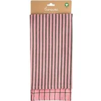 Tranquillo Tranquillo 2er-Set Geschirrtücher INDUSTRIAL (Bio-Baumwolle), Rosa, – Produktbild 2 von 5