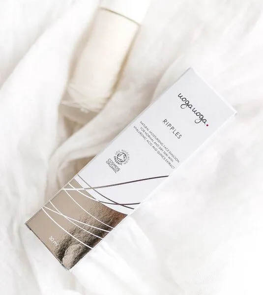 Uoga Uoga Uoga Uoga Gesichtsemulsion für normale und trockene Haut mit Bio-Jojobaöl – Produktbild 3 von 3