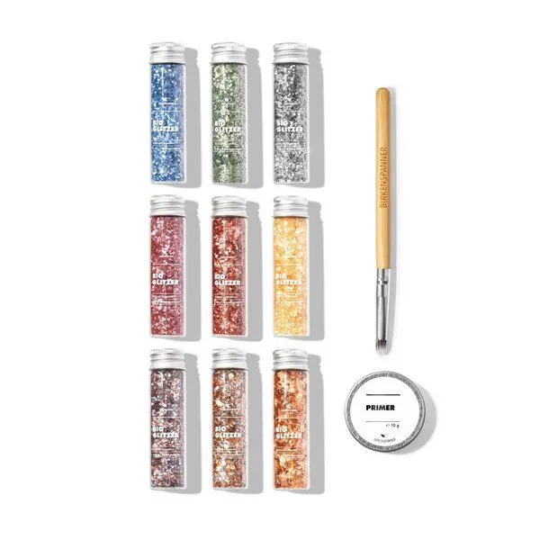 BIRKENSPANNER BIRKENSPANNER Biologisch abbaubarer Glitzer | 9er Revel Set – Produktbild 1 von 3