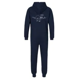 HANDGEDRUCKT HANDGEDRUCKT "Not Today..." Jumpsuit für Erwachsene aus Biobaumwolle (kbA) – Produktbild 1 von 1