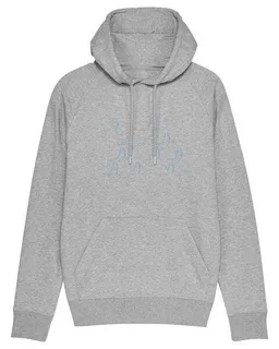 University of Soul University of Soul Herren Hoodie aus Bio-Baumwolle "ASCII-Segler" – Produktbild 1 von 1