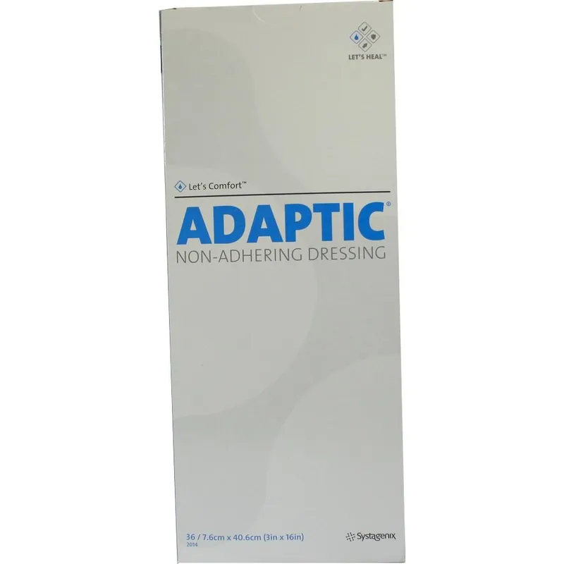 Solventum Germany ADAPTIC 7,6x40,6 cm feuchte Wundauflage 2014 36 St – Produktbild 1 von 1