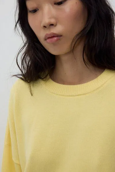 Rita Row Rita Row Strickpullover RAMO aus Ecotec-Baumwolle, Vanilla, – Produktbild 4 von 4