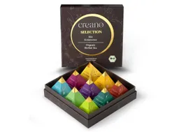 Creano Tee Bio Kräutertee 9er Pyramiden Geschenkset „ORGANIC HERBAL TEA“, 1 x 1 St. (9 Bio-Pyramiden-Teebeutel) – Produktbild 1 von 1