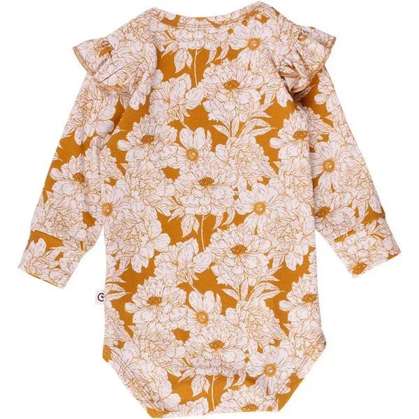 Müsli by Green Cotton Müsli by Green Cotton Langarm Baby Body Floral – Produktbild 2 von 4