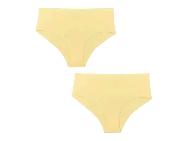 Leela Cotton Leela Cotton Mädchen Hipster 2er Pack, Gelb, – Produktbild 1 von 1